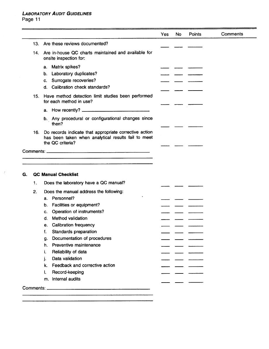QC Manual Checklist qaqcapp0130